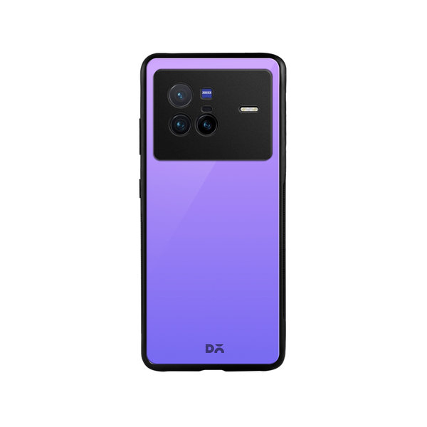 

DailyObjects Purple Iris Gradient Glass Case Cover For Vivo X80