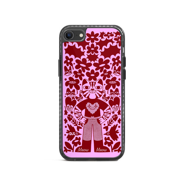 

DailyObjects Purr Man Stride 2.0 Case Cover For iPhone 7