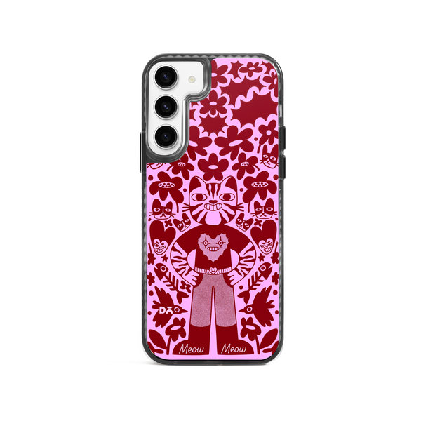 

DailyObjects Purr Man Stride 2.0 Case Cover For Samsung Galaxy S23 Plus
