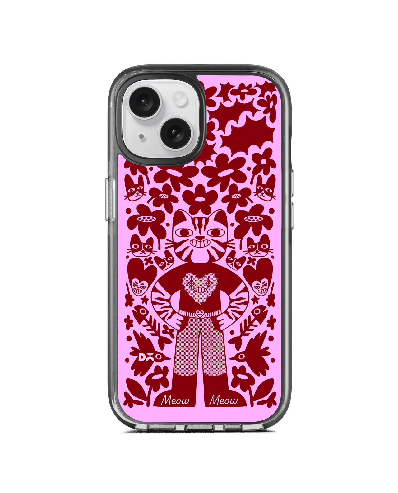 Purr Man Stride 3.0 MagSafe Case Cover For iPhone 15