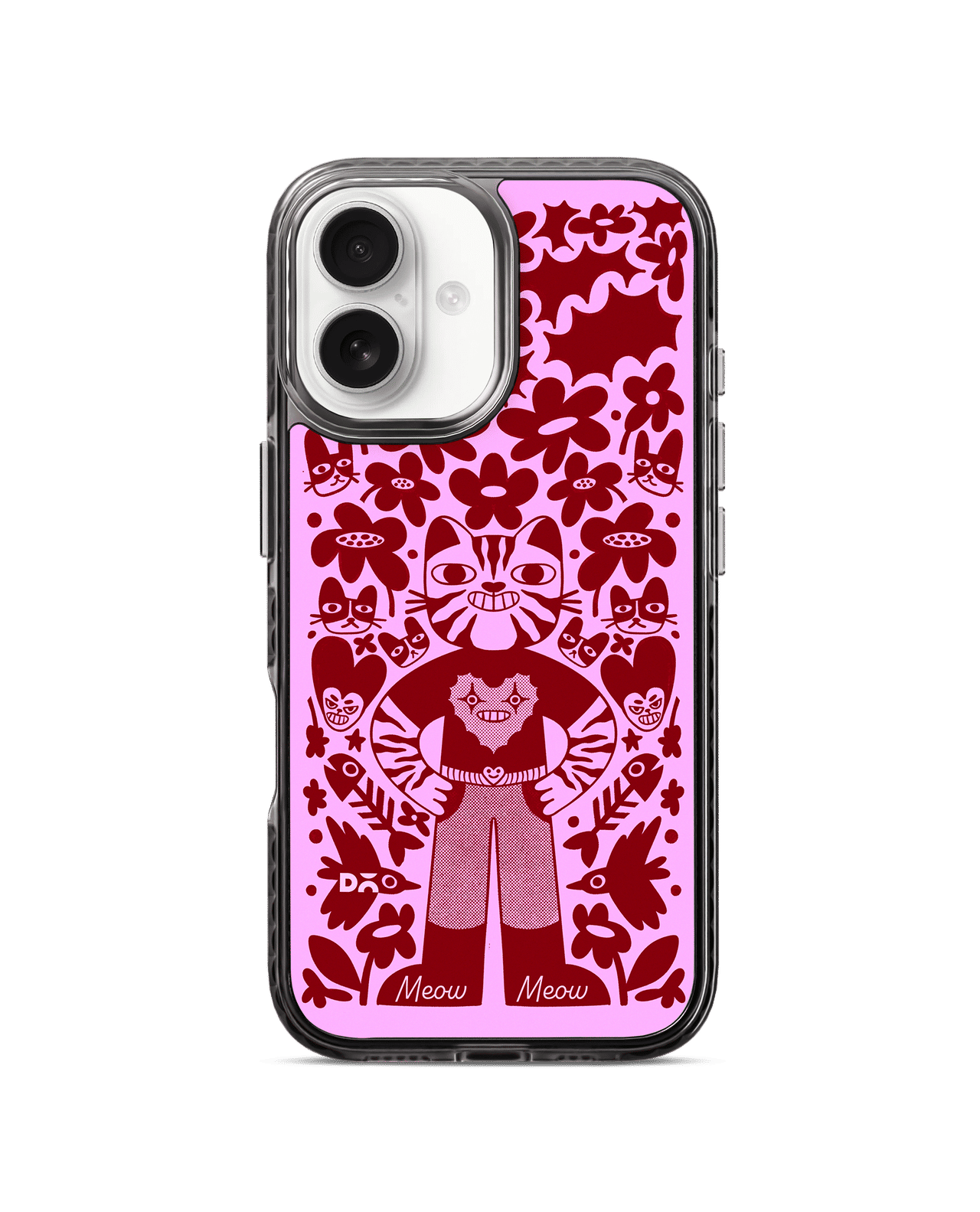 Purr Man Stride 3.0 MagSafe Case Cover For iPhone 16