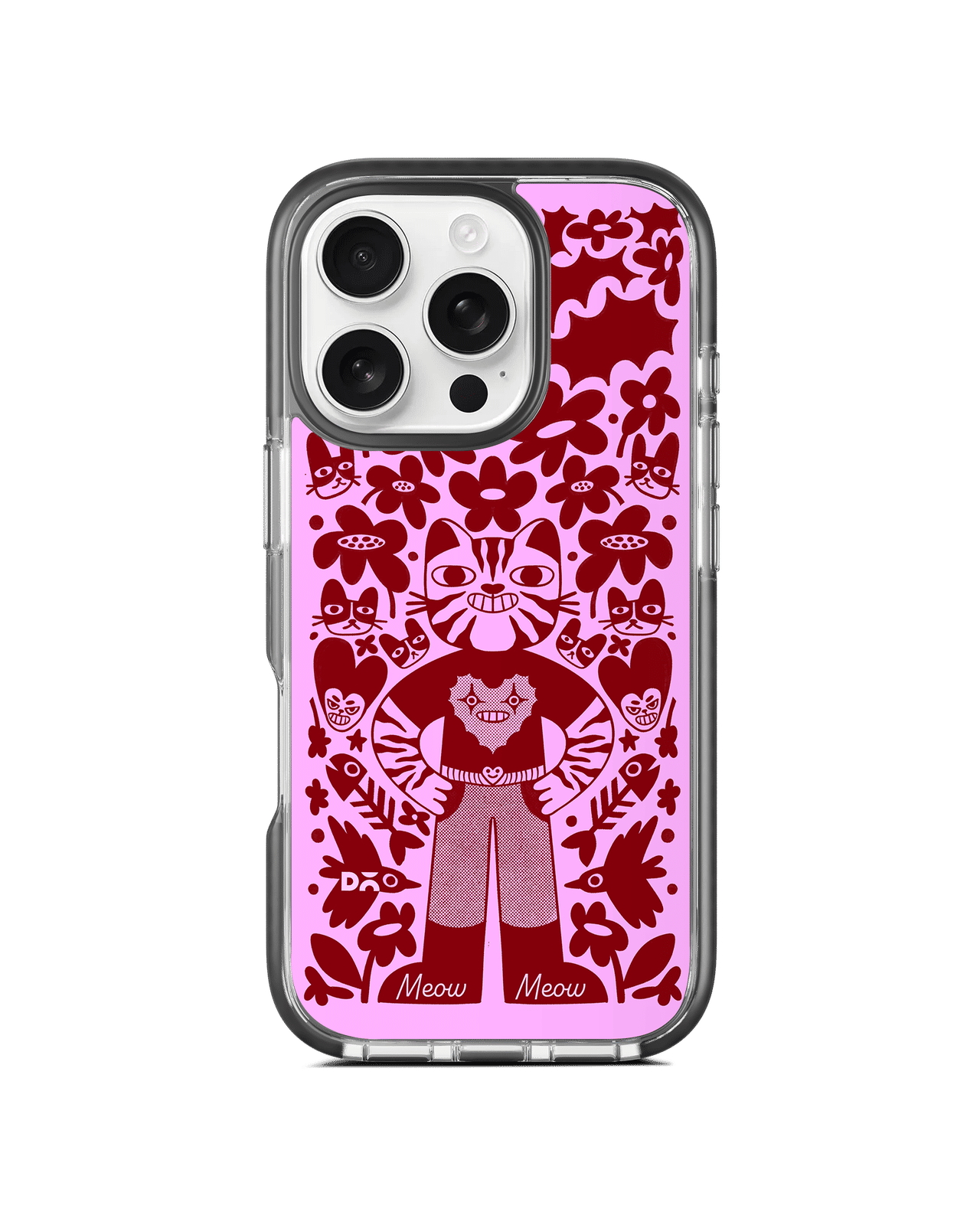 Purr Man Stride 3.0 MagSafe Case Cover For iPhone 16 Pro