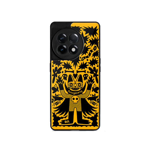 

DailyObjects Purry Dreams Glass Case Cover For OnePlus 11R