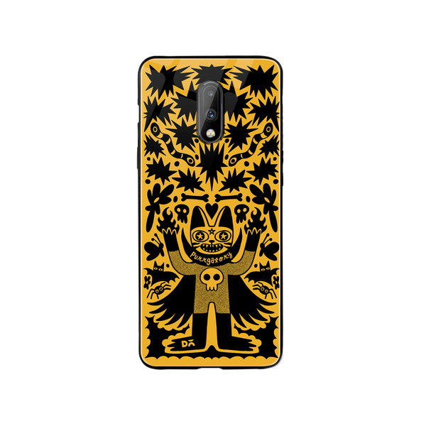 

DailyObjects Purry Dreams Glass Case Cover For OnePlus 7