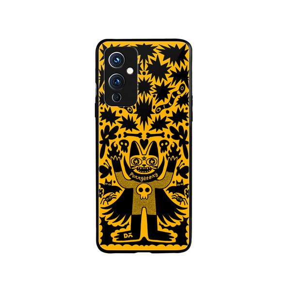 DailyObjects Purry Dreams Glass Case Cover For OnePlus 9