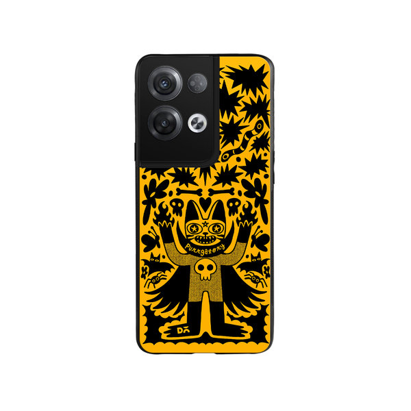 DailyObjects Purry Dreams Glass Case Cover For Oppo Reno 8