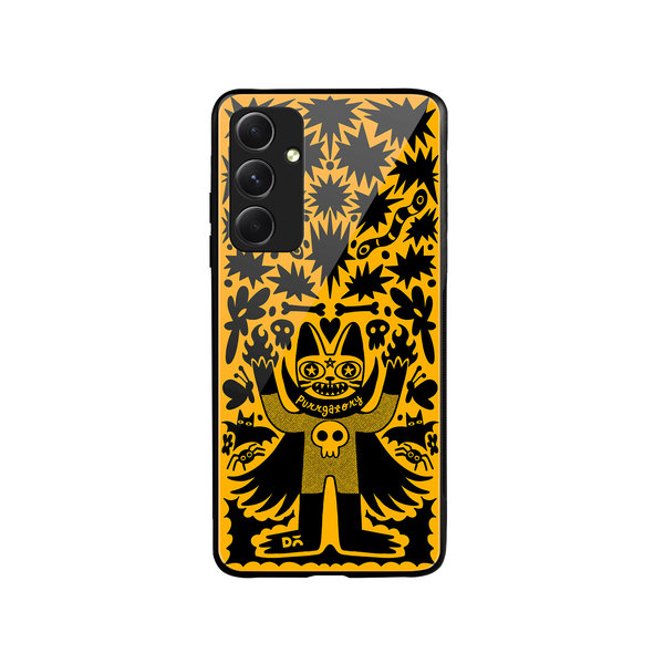 

DailyObjects Purry Dreams Glass Case Cover For Samsung Galaxy A54 5G