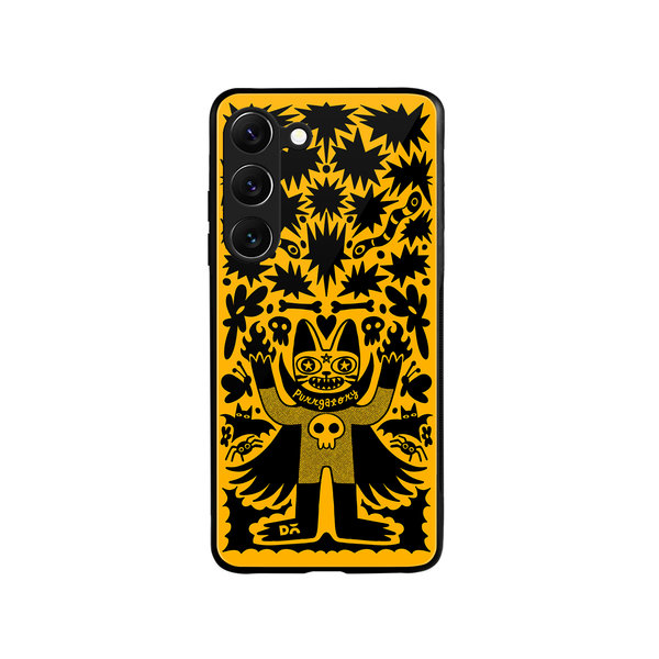 

DailyObjects Purry Dreams Glass Case Cover For Samsung Galaxy S23 Plus