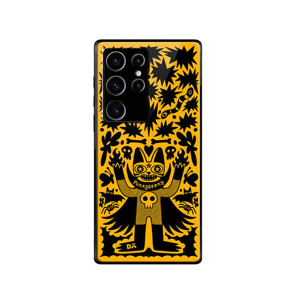

DailyObjects Purry Dreams Glass Case Cover For Samsung Galaxy S23 Ultra