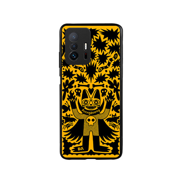 

DailyObjects Purry Dreams Glass Case Cover For Xiaomi 11T