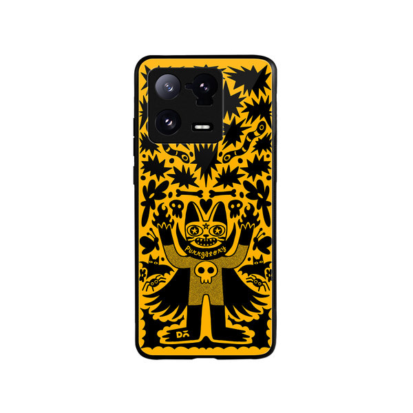 

DailyObjects Purry Dreams Glass Case Cover For Xiaomi 13 Pro