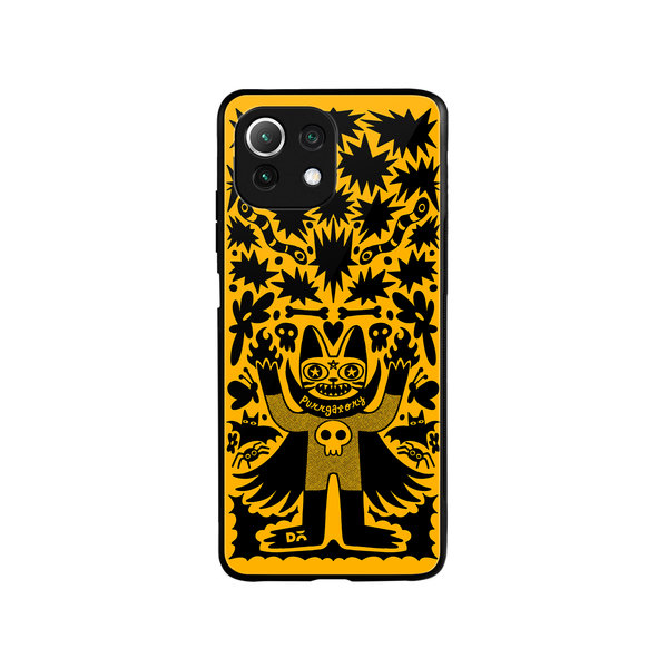 

DailyObjects Purry Dreams Glass Case Cover For Xiaomi Mi 11 Lite