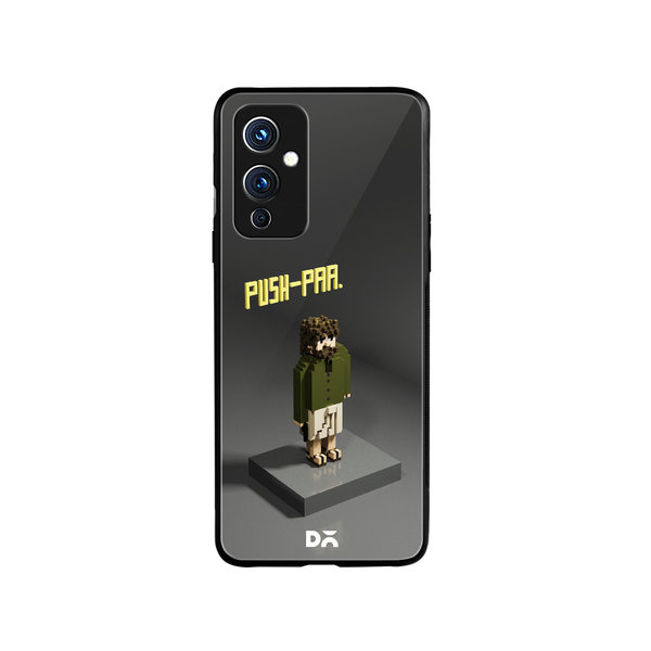 

DailyObjects Push-Pa Glass Case Cover For OnePlus 9