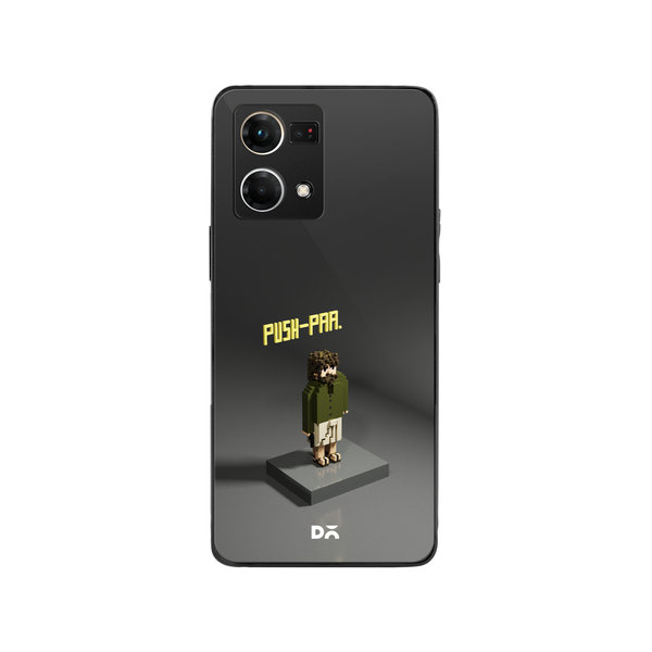 

DailyObjects Push-Pa Glass Case Cover For Oppo Reno 7