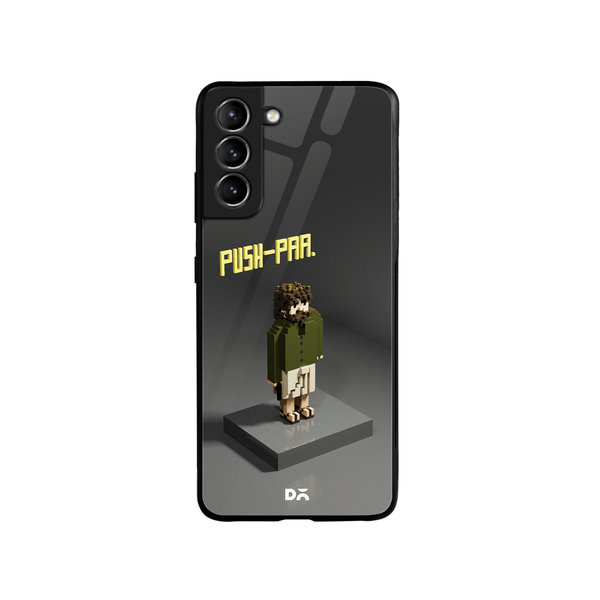 DailyObjects Push-Pa Glass Case Cover For Samsung Galaxy S21 Plus
