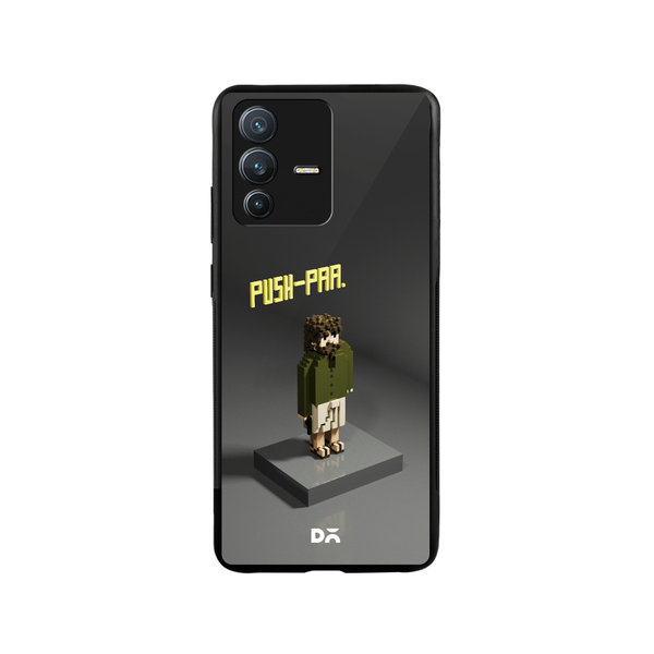 DailyObjects Push-Pa Glass Case Cover For Vivo V23 Pro