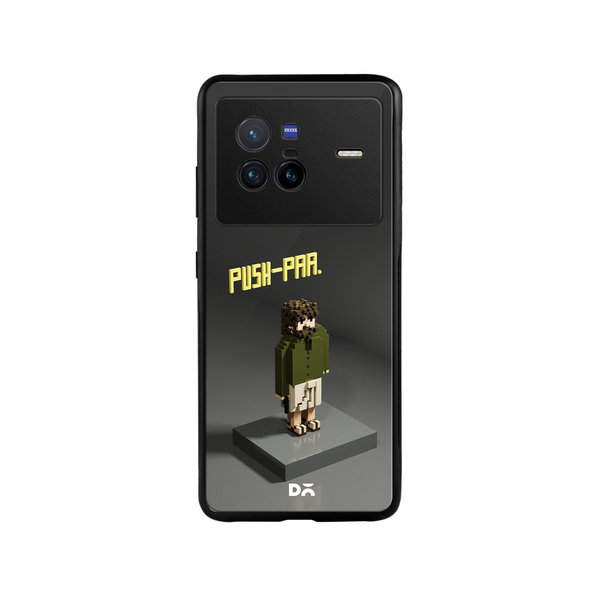 

DailyObjects Push-Pa Glass Case Cover For Vivo X80