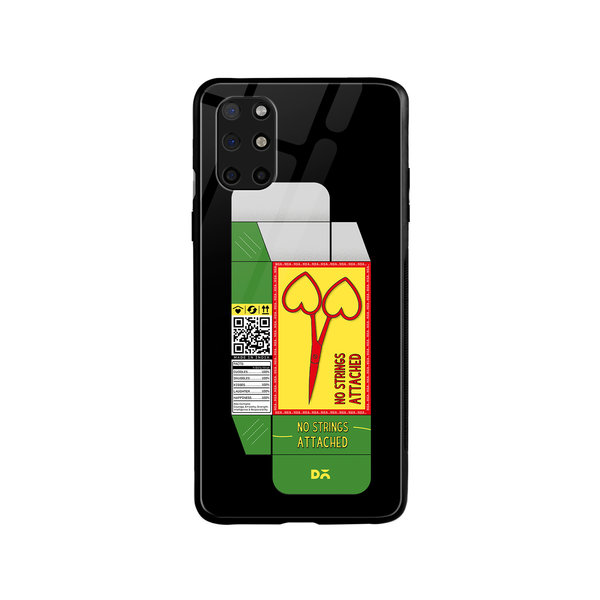 

DailyObjects Pyaar Scissors Glass Case Cover For OnePlus 8T
