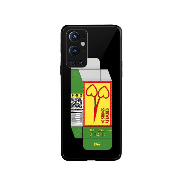 

DailyObjects Pyaar Scissors Glass Case Cover For OnePlus 9 Pro