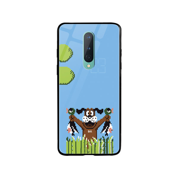 

DailyObjects Quack Hunt Glass Case Cover For OnePlus 8