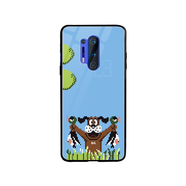 

DailyObjects Quack Hunt Glass Case Cover For OnePlus 8 Pro