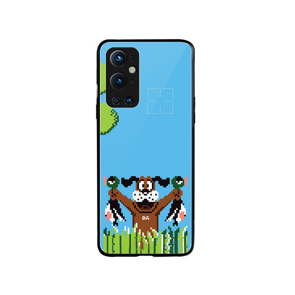 

DailyObjects Quack Hunt Glass Case Cover For OnePlus 9R