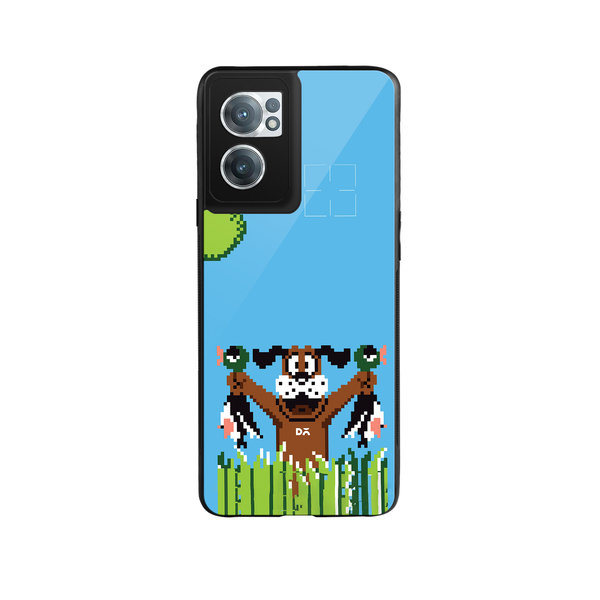 

DailyObjects Quack Hunt Glass Case Cover For OnePlus Nord CE 2