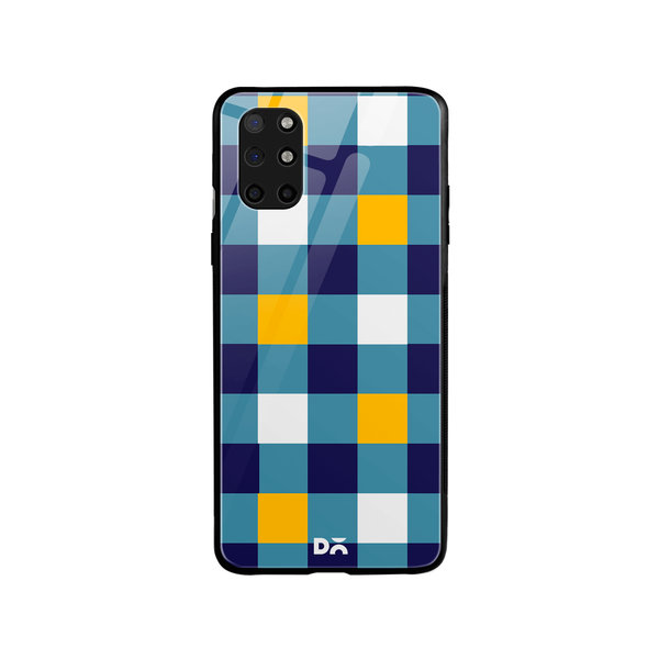 

DailyObjects Quartet Checks 1 Glass Case Cover For OnePlus 8T