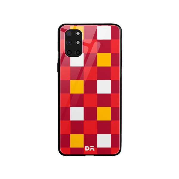 

DailyObjects Quartet Checks 2 Glass Case Cover For OnePlus 8T
