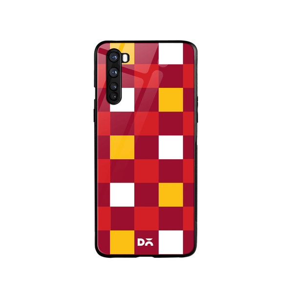 

DailyObjects Quartet Checks 2 Glass Case Cover For OnePlus Nord
