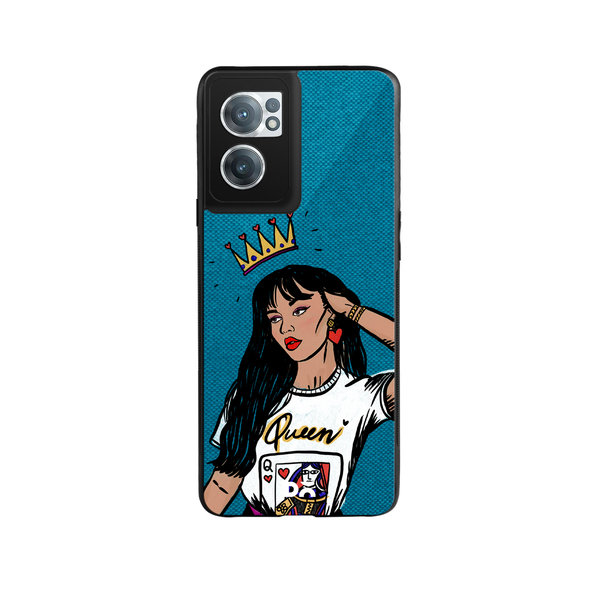 

DailyObjects Queen Babe Glass Case Cover For OnePlus Nord CE 2