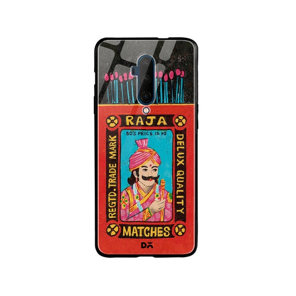 

DailyObjects Raja Matchbox Glass Case Cover For OnePlus 7T Pro