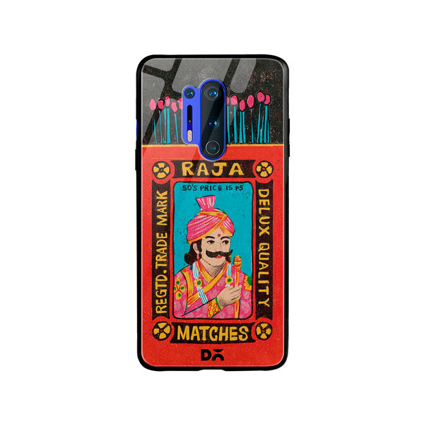 

DailyObjects Raja Matchbox Glass Case Cover For OnePlus 8 Pro