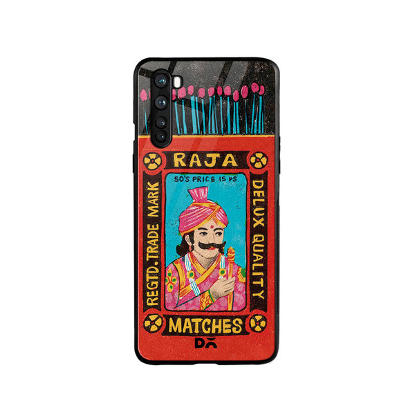 

DailyObjects Raja Matchbox Glass Case Cover For OnePlus Nord