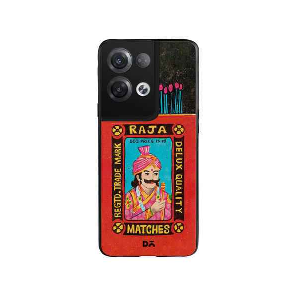 

DailyObjects Raja Matchbox Glass Case Cover For Oppo Reno 8 Pro Plus