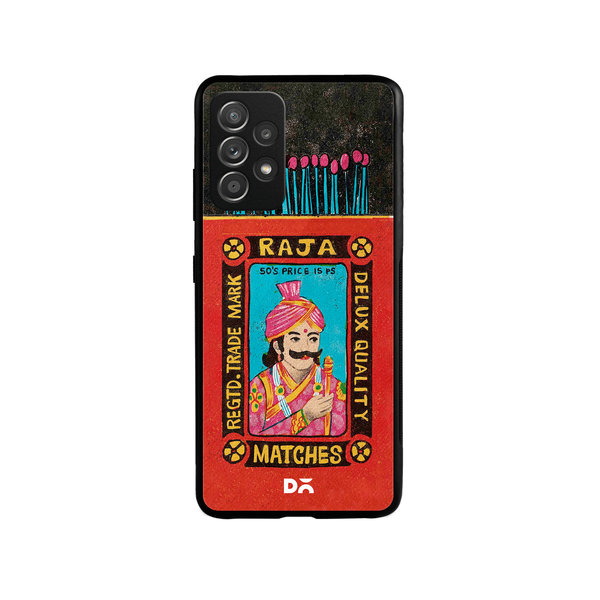

DailyObjects Raja Matchbox Glass Case Cover For Samsung Galaxy A52