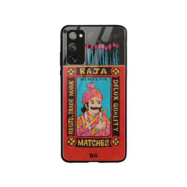 

DailyObjects Raja Matchbox Glass Case Cover For Samsung Galaxy S20 FE