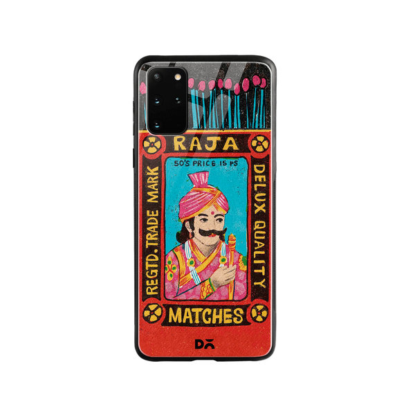 

DailyObjects Raja Matchbox Glass Case Cover For Samsung Galaxy S20 Plus