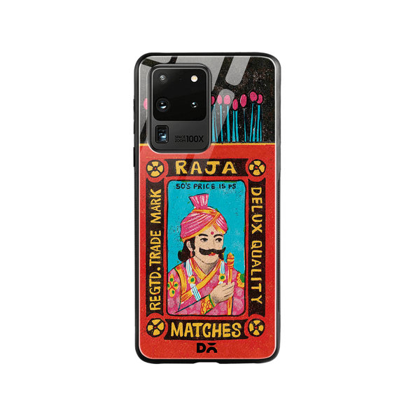 

DailyObjects Raja Matchbox Glass Case Cover For Samsung Galaxy S20 Ultra