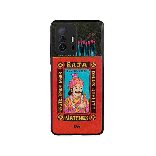 

DailyObjects Raja Matchbox Glass Case Cover For Xiaomi 11T