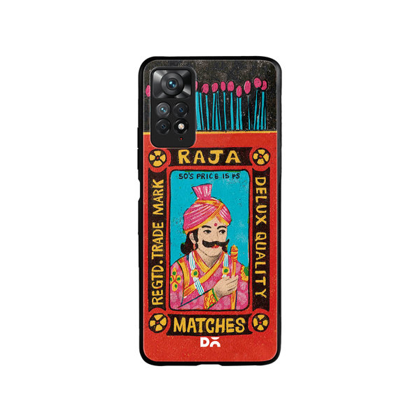 

DailyObjects Raja Matchbox Glass Case Cover For Xiaomi Redmi Note 11 Pro