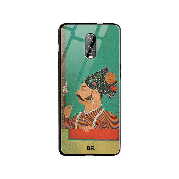 

DailyObjects Rajput Facial Hair Glass Case Cover For OnePlus 7