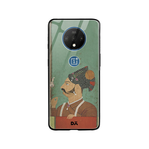 

DailyObjects Rajput Facial Hair Glass Case Cover For OnePlus 7T