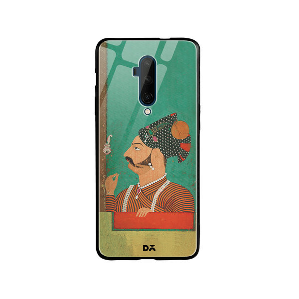 

DailyObjects Rajput Facial Hair Glass Case Cover For OnePlus 7T Pro