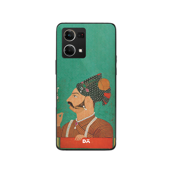 

DailyObjects Rajput Facial Hair Glass Case Cover For Oppo F21 Pro