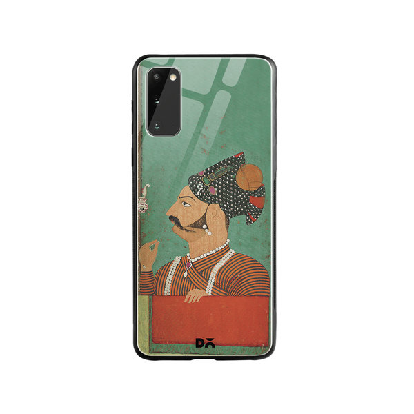 DailyObjects Rajput Facial Hair Glass Case Cover For Samsung Galaxy S20