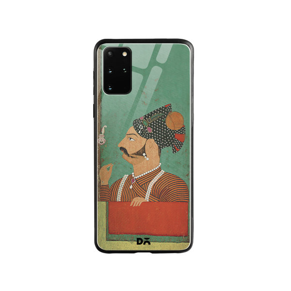 

DailyObjects Rajput Facial Hair Glass Case Cover For Samsung Galaxy S20 Plus
