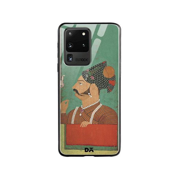 

DailyObjects Rajput Facial Hair Glass Case Cover For Samsung Galaxy S20 Ultra
