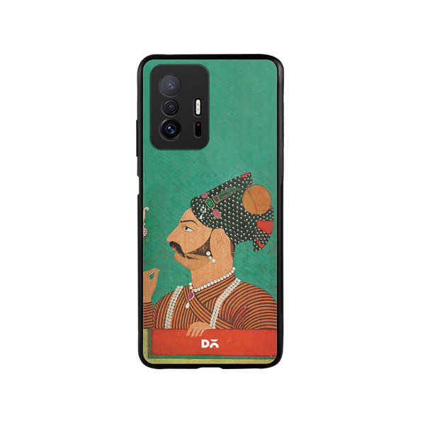 

DailyObjects Rajput Facial Hair Glass Case Cover For Xiaomi 11T