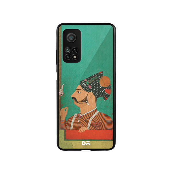 

DailyObjects Rajput Facial Hair Glass Case Cover For Xiaomi Mi 10T